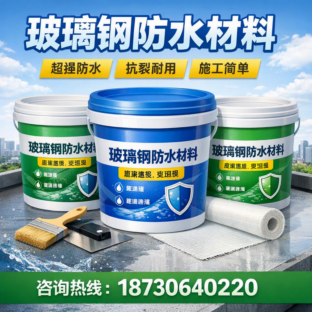 了解玻璃钢防水材料的市场趋势,白银 企业不可不知